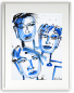 Preview: Three of us No 2 / Some of us 2015  | 40x30 | Rolant de Beer
