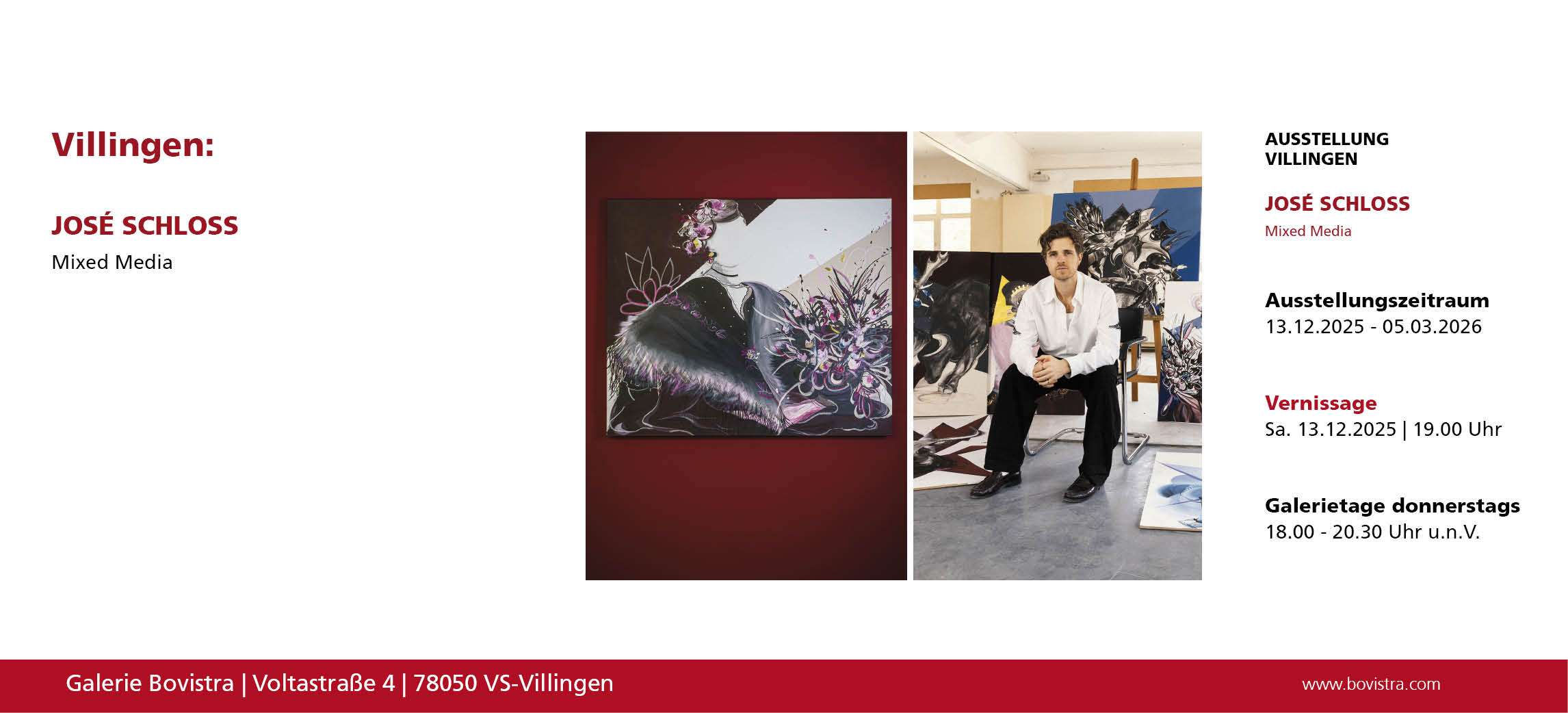 Aktuelle Ausstellung in Villingen