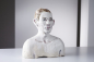 Preview: bemalte Skulptur / Plastik aus Ton | Frank Lorenz
