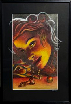 "Dame schlägt Dame" 23x30cm | Dirk Uhde