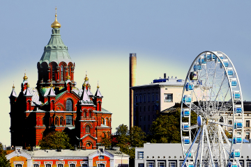 ONE DAY | HELSINKI No3 | Ralf Wehrle und Uwe Frank Fotografie - Fine - Art - Print  ca.40x60 cm | gerahmt 60x80 cm mit Passepartout und Holzrahmen  Auflage 15 | signiert