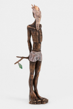 KOPFSALAT 2024  |  Tim David Trillsam Bronze / Plastik  28 x 9 x 7 cm Auflage 24 + 3 E.A