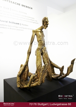 GEBETE SIND SCHWER | Tim David Trillsam 2015 Bronze, 66 x 55 x 45 cm limited edition 3+1 E.A.