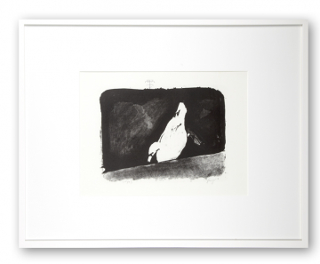 Georg Weise No1 Lithographie Edition 10 | von 13 ca. 36 x 48 cm gerahmt mit Passepartout 50x70 cm