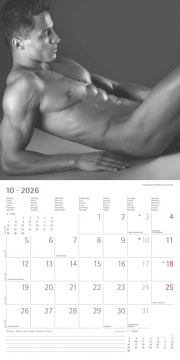 Masculine 2026 | Ralf Wehrle und Uwe Frank | 30 x 30 cm | aufgeklappt 30 x 60 cm Fotografen: Ralf Wehrle und Uwe Frank Black & White Fotodesign Alpha Edition
