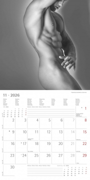 Masculine 2026 | Ralf Wehrle und Uwe Frank | 30 x 30 cm | aufgeklappt 30 x 60 cm Fotografen: Ralf Wehrle und Uwe Frank Black & White Fotodesign Alpha Edition