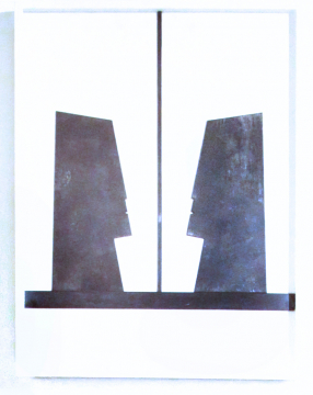 Bleibild 1 | ca. 24x30 | Hubert Rieber  in Holz gerahmt