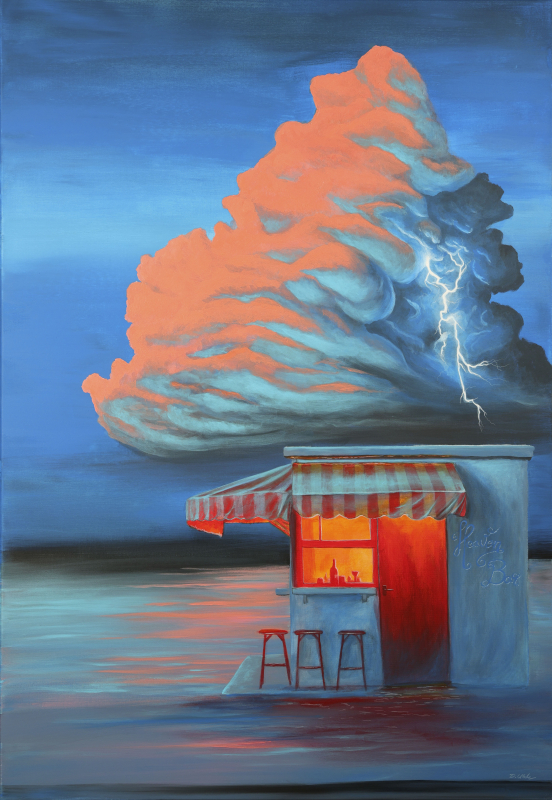 "Heaven Bar" 100x70cm | Dirk Uhde Acryl auf Leinwand