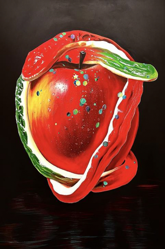 "SIN" 170x120cm | Dirk Uhde Acryl auf Leinwand