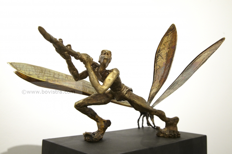 DEMOKRAT | Tim David Trillsam 2015 Bronze, 20 x 44 x 48 cm Unique piece