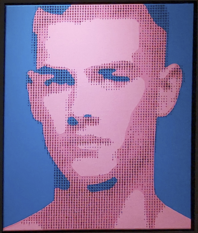 "John" | 2024 | Jarrad Arthur Mischtechnik auf Leinwand | gerahmt  60x50cm