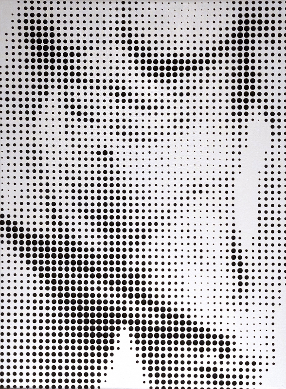 "Ohne Titel" - Torso | 2024 | Jarrad Arthur Mischtechnik auf Leinwand 40x30cm