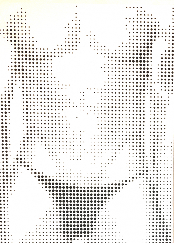 "Ohne Titel" - Torso 1  | 2024 | Jarrad Arthur Mischtechnik auf Leinwand 40x30cm