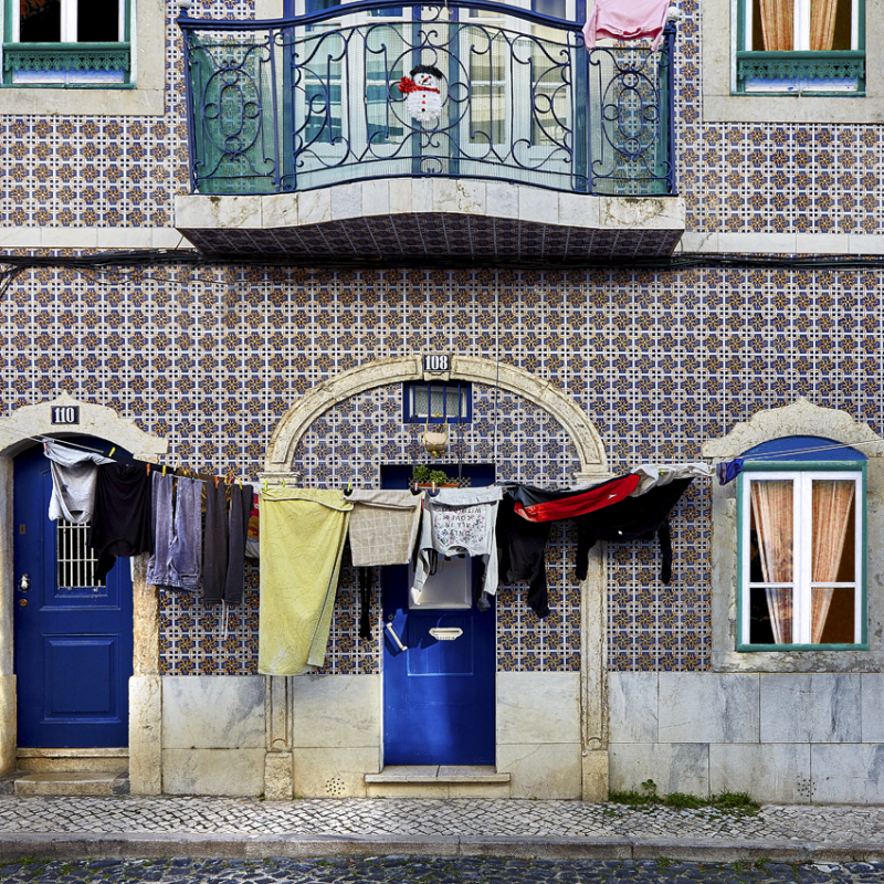 ONE DAY | LISSABON No28 | Ralf Wehrle und Uwe Frank Fine - Art - Print  16,5 cm x 16,5 cm | gerahmt 30 x 30 cm  Auflage 15 | signiert