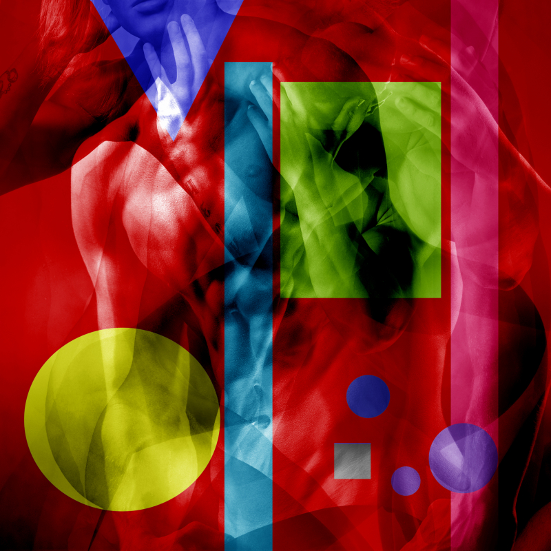 "On top of each other 2020" | 30x30cm | Ralf Wehrle und Uwe Frank Fotokomposition - Überblendung der 12 Kalendermotive (Masculine 2020) gerahmt 30x30cm | Fine-Art-Print | Foto-Grafik | im Holzrahmen weiss oder schwarz Auflage 12, signiert 