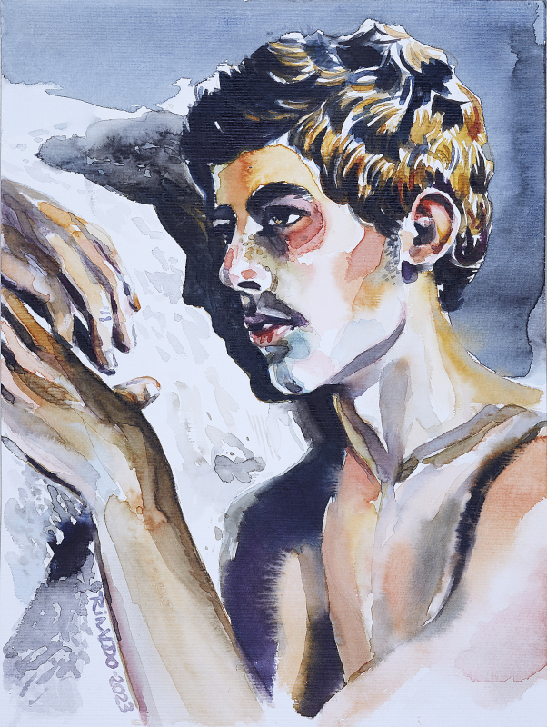 Ragazzo di Vita | 2023 | Rinaldo Hopf Aquarell ca. 40x30 cm