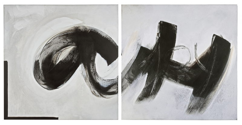 "Joy" Kunstdruck | 2x100x100cm | SE 2025 - Stefanie Schmitt-Effinger Glicée Foto-Leinwandprint mit Oberflächenfirnis auf Keilrahmen Diptychon Auflage 5 + 2(EA)