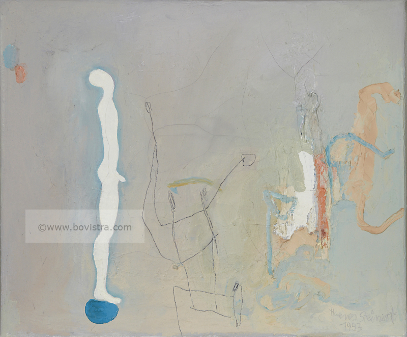 Jünglingsfigur 1 | 1993 | Hannes Steinert 50x60 cm | Öl auf Leinwand