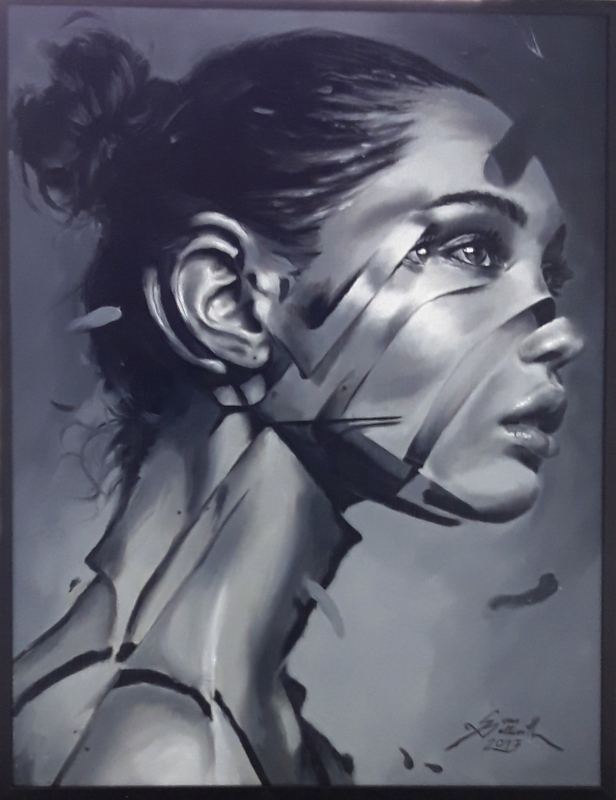 "Eden Bristowe"  | ca.30x40cm | Sven Ballenthin Öl auf Holz
