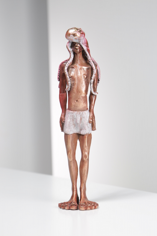 GEDANKENTAUCHER | 2025 |  Tim David Trillsam Bronze /Plastik H: ca.30 cm Auflage 24 + 3 E.A.