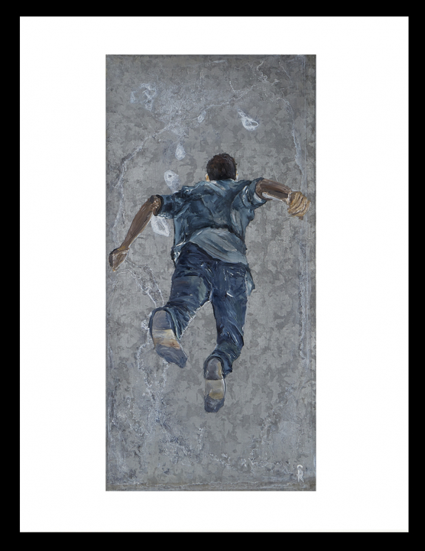 "Freefall" 30x24 Fine-Art-Print  | Ralph Schulz signiert, gerahmt im Holzrahmen  Edition 25