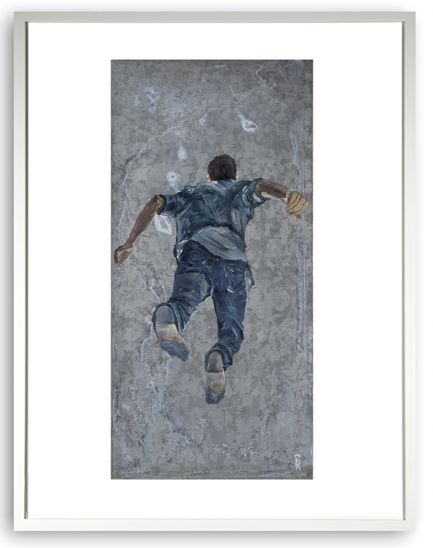 "Freefall" 30x24 Fine-Art-Print  | Ralph Schulz signiert, gerahmt im Holzrahmen  Edition 25