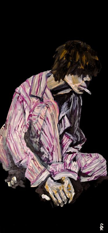 "Daydreamer" 75x35cm | Ralph Schulz Acryl auf Glas